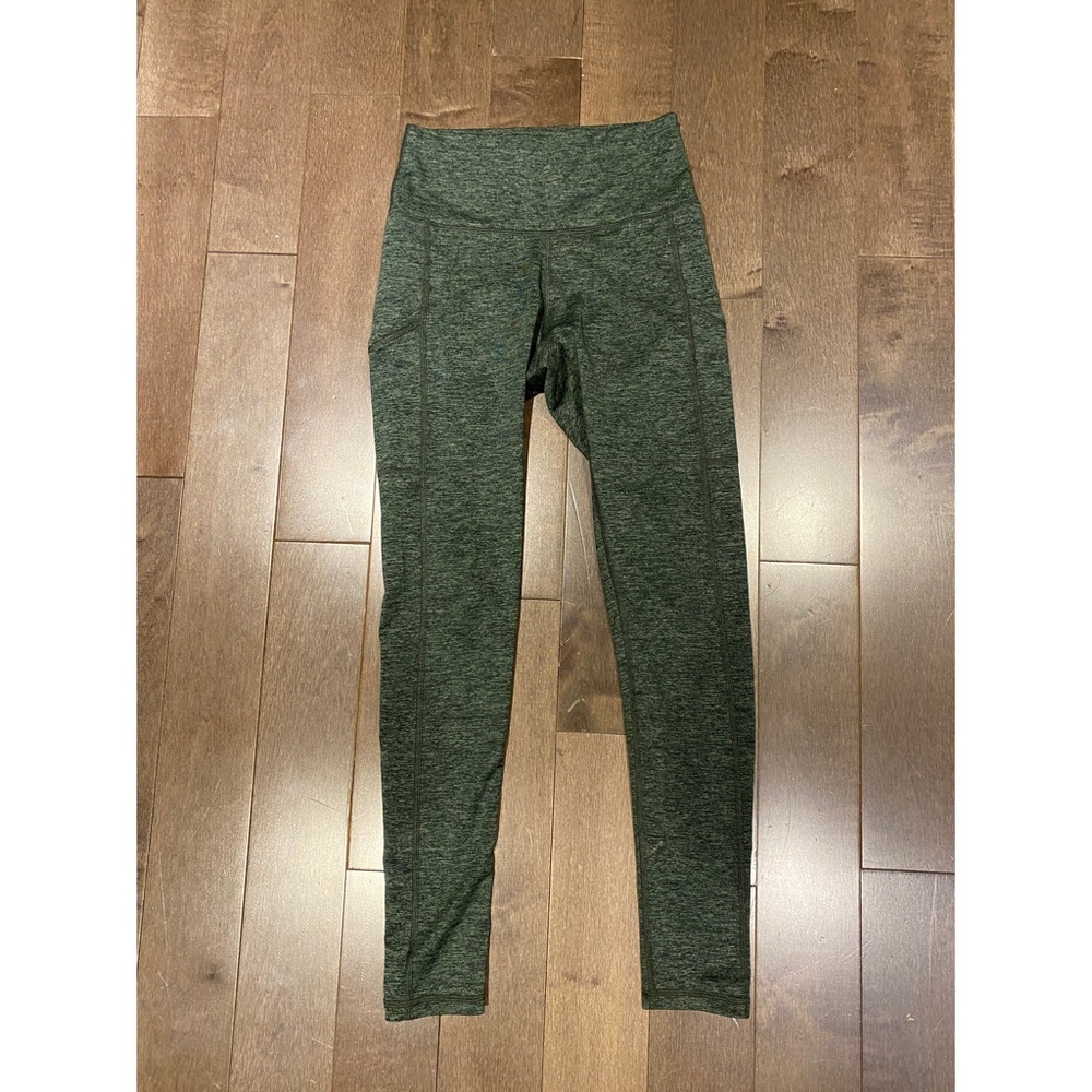 Aerie Green Leggings Size Medium